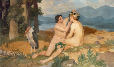 Paradies, ca. 1895 von William Strang