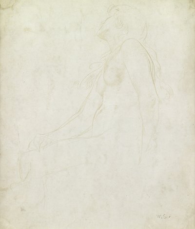 Studie eines Aktes von William Strang