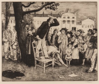Die Sozialisten, 1892 von William Strang