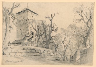 Nürnberger Burg, Deutschland von William Trost Richards