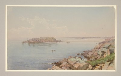 Szene in der Narragansett-Bucht (?) von William Trost Richards