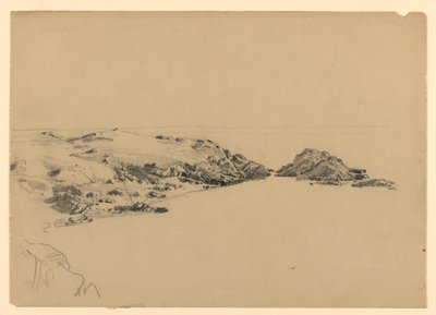 Studie der Küste, Rhode Island von William Trost Richards