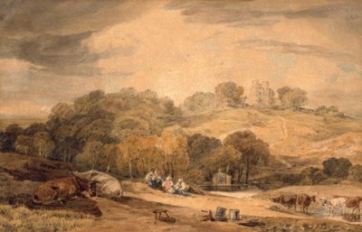 Donnington Castle, Newbury, Berkshire von Joseph Mallord William Turner