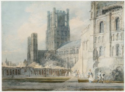 Ely Cathedral von Südosten von Joseph Mallord William Turner