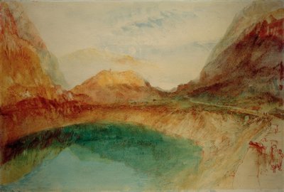 See in den schweizerischen Bergen von Joseph Mallord William Turner