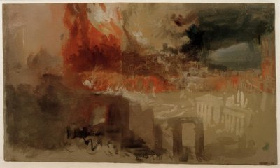 Der Brand von Rom von Joseph Mallord William Turner