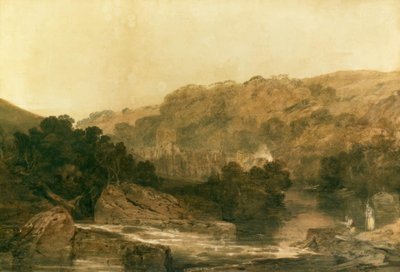 Ansicht der Brinkburn Priory, Northumberland von Joseph Mallord William Turner
