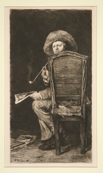 Der Raucher von William Unger