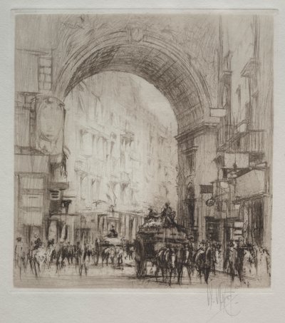 Arco San Carlo, Neapel von William Walcot