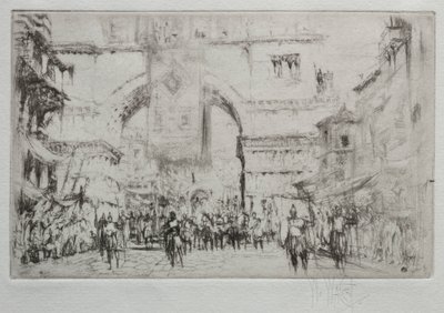 Hadrian betritt Salonica von William Walcot