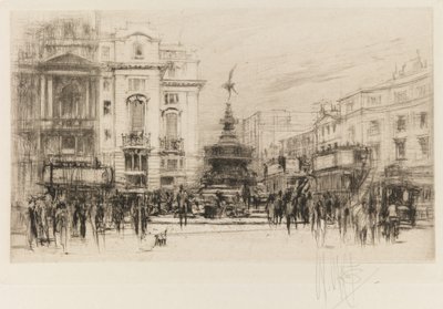 London-Set: Piccadilly Circus (mit Criterion Theatre) von William Walcot
