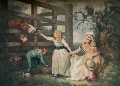 Mitfühlende Kinder, um 1793 von William Ward