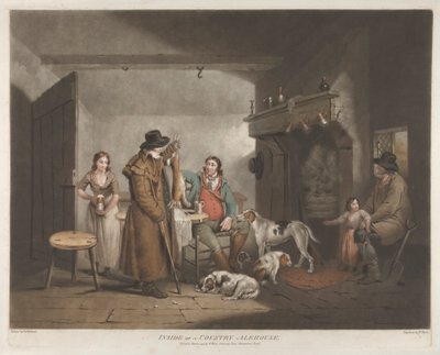 Im Inneren eines Landgasthauses von William Ward