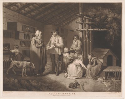 Konijnenverkoper von William Ward