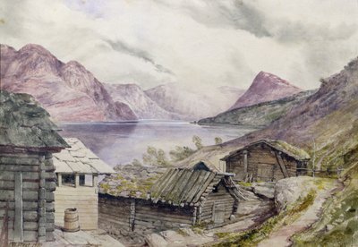 Romsdal Fjord, 1850 von William West