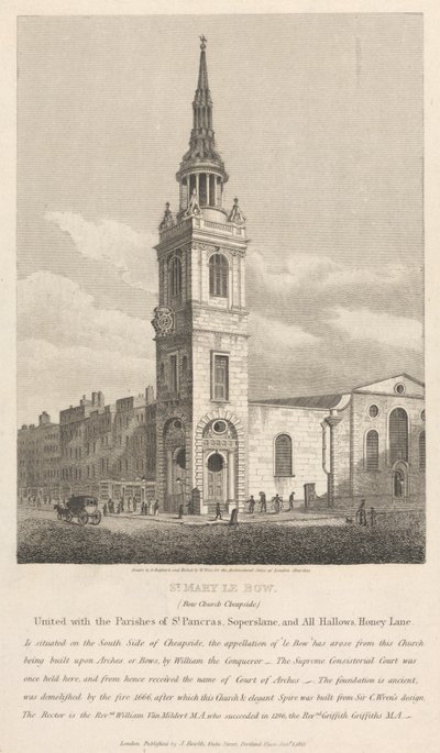 St. Mary le Bow von William Wise