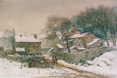 Heysham im Winter von William Woodhouse