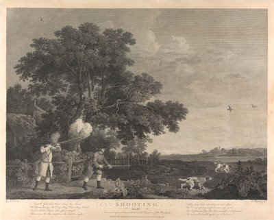 Jagd, Platte III von William Woollett
