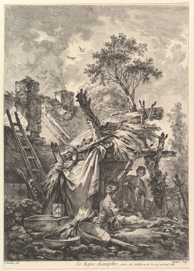 Ruhe auf dem Land von William Wynne Ryland