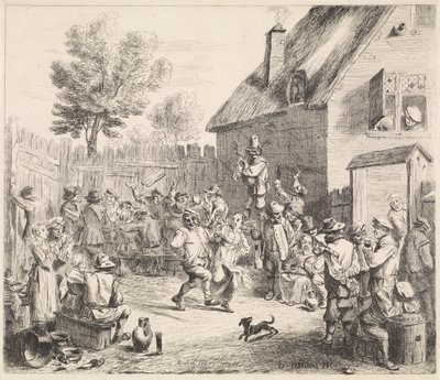 Bauernkirmes von William Young Ottley