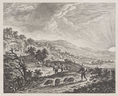 Schweinehirt von William Young Ottley