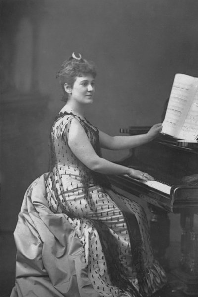 Madame Nordica, ca. 1891 von William and Daniel Downey