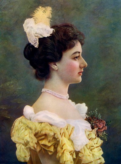Maud Hoffman, Schauspielerin, 1899-1900 von William and Daniel Downey