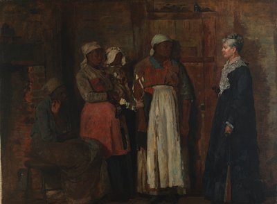 Ein Besuch der alten Herrin von Winslow Homer
