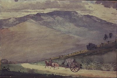 Eine Volante auf einer Bergstraße, Kuba von Winslow Homer