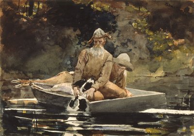 Nach der Jagd von Winslow Homer