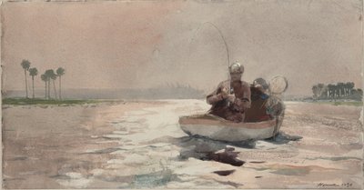 Bassfischen - Florida von Winslow Homer