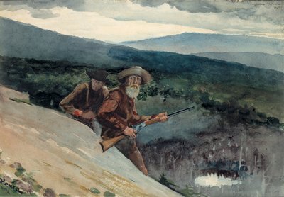 Bärenjagd, Prospect Rock von Winslow Homer