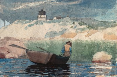 Junge im Boot, Gloucester von Winslow Homer