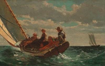 Breezing Up (Ein frischer Wind) von Winslow Homer