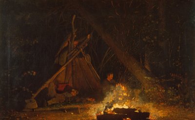 Lagerfeuer von Winslow Homer