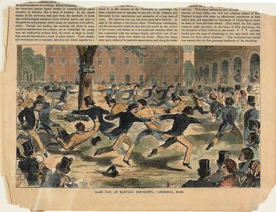 Class Day an der Harvard University, Cambridge, Massachusetts von Winslow Homer