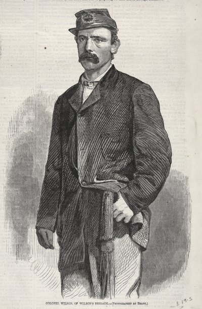 Oberst Wilson, von Wilsons Brigade, 1861 von Winslow Homer