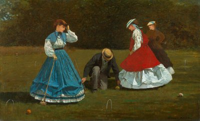 Krocket-Szene von Winslow Homer