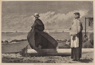 Papa kommt!, veröffentlicht 1873 von Winslow Homer