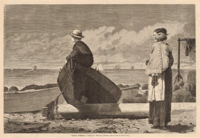 Papa kommt!, veröffentlicht 1873 von Winslow Homer