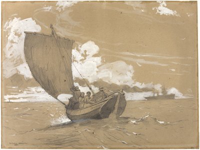 Angeln vor Scarborough von Winslow Homer