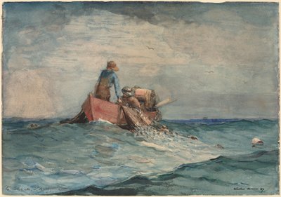 Einholen der Netze von Winslow Homer