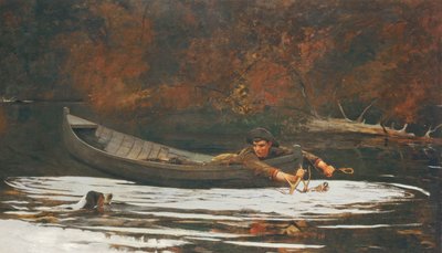 Hund und Jäger, 1892 von Winslow Homer
