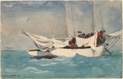 Key West, Anker einholen von Winslow Homer