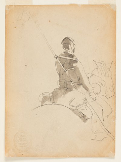 Lanzenträger zu Pferd von Winslow Homer