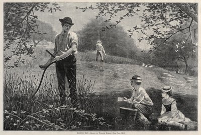 Heu machen, 1872 von Winslow Homer