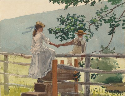 Auf dem Stil von Winslow Homer