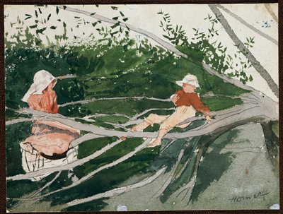 Auf einem Ast von Winslow Homer