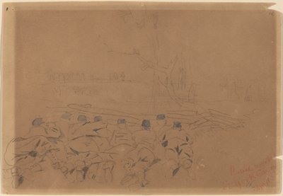 Rebellenwerke in Yorktown von Winslow Homer