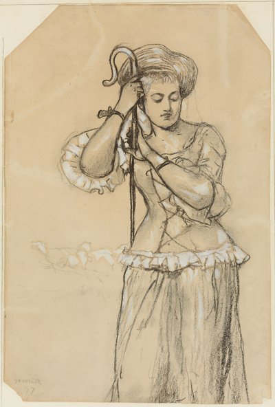 Schäferin, 1877 von Winslow Homer